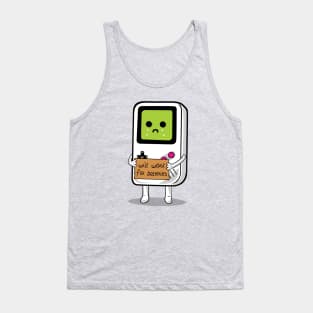 Will work for batteries Tank Top